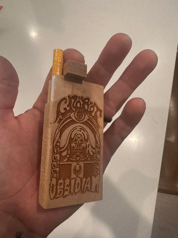 Engraved Crobot Dug out/ one hitter